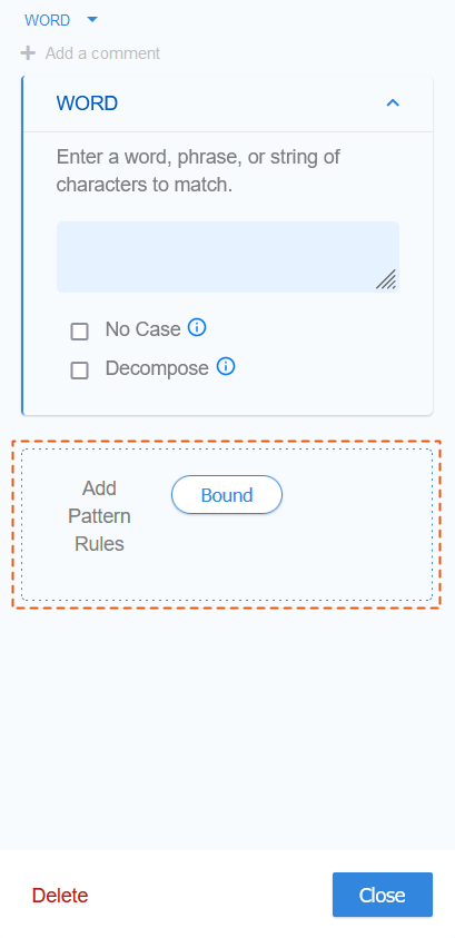 GLASS Studio Define Precision Rules for WORD Component