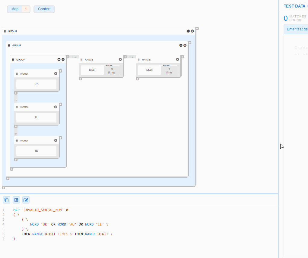 Naming Component Groups in GLASS Studio Visual Editor