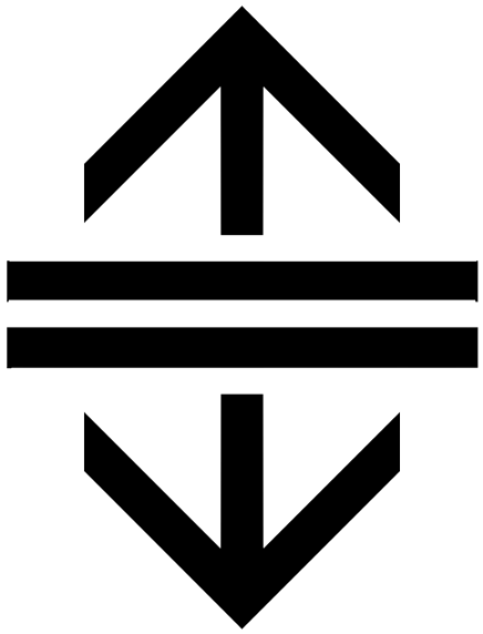 Column resizing cursor.